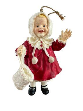 Vintage 1993 Ashton Drake-Jennifer christmas Ornament 3.25"- #AD05